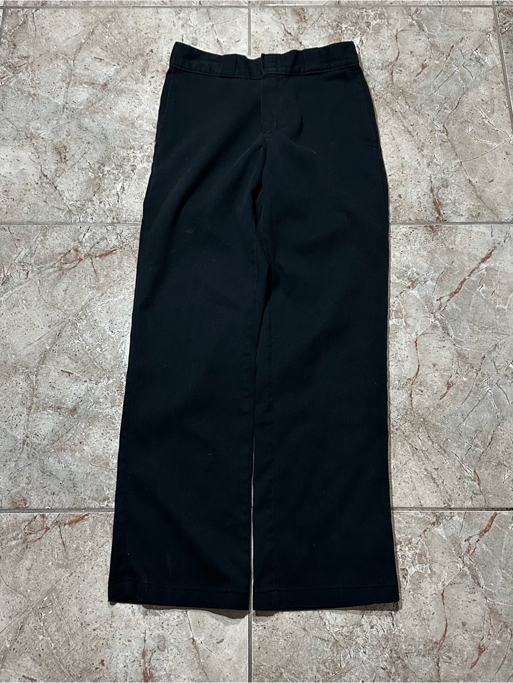Dickies Black Straight Leg Work Pants 30x32